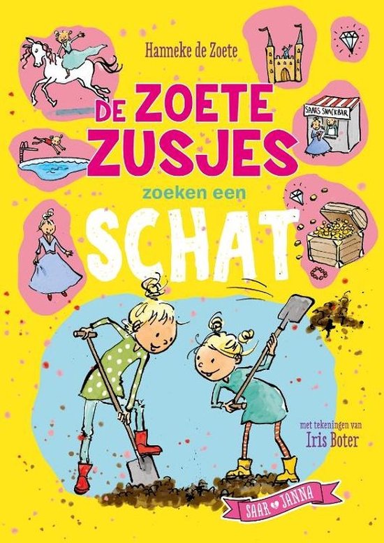 De zoete zusjes - Zoeken een schat